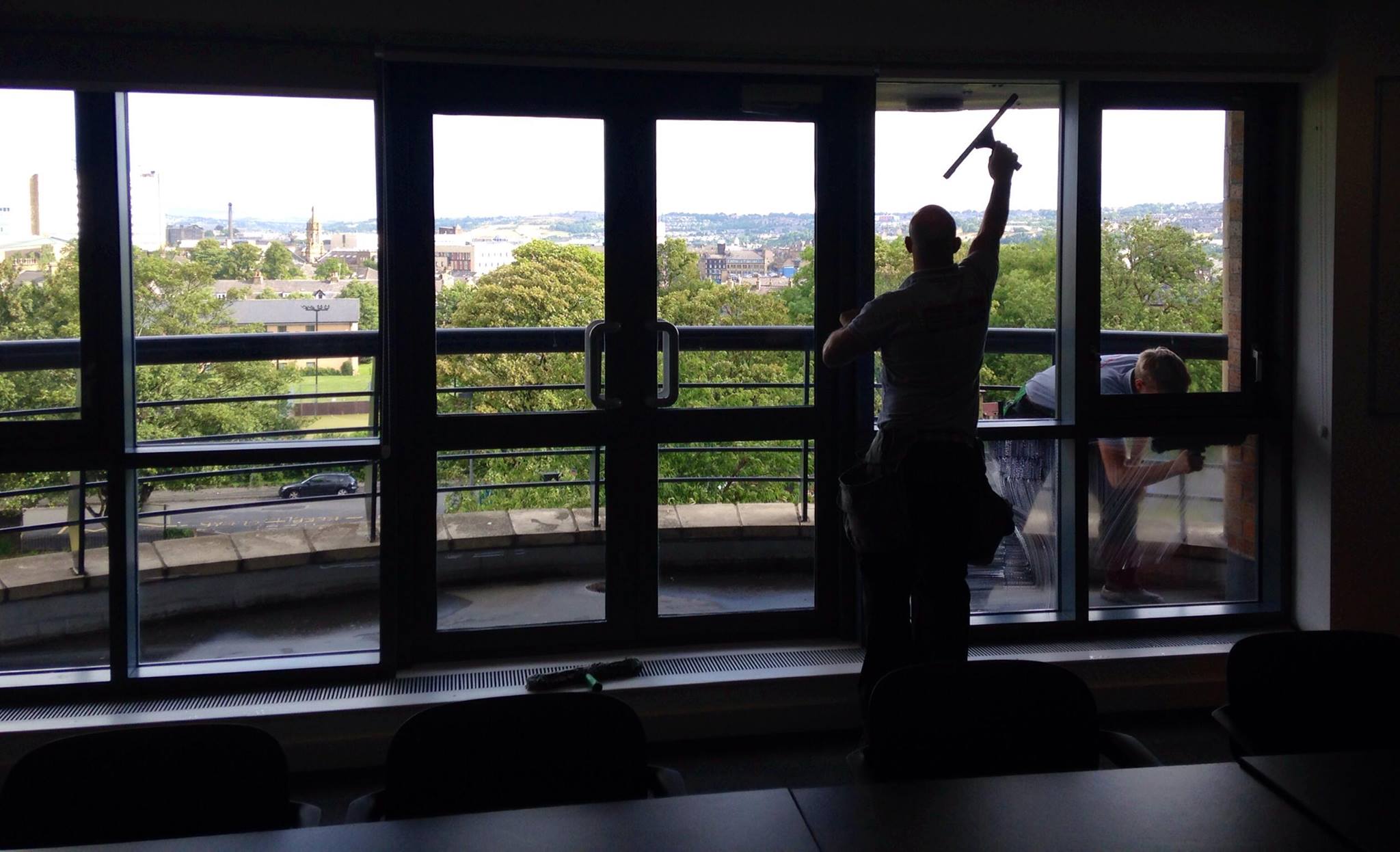 Glass Window Cleaning